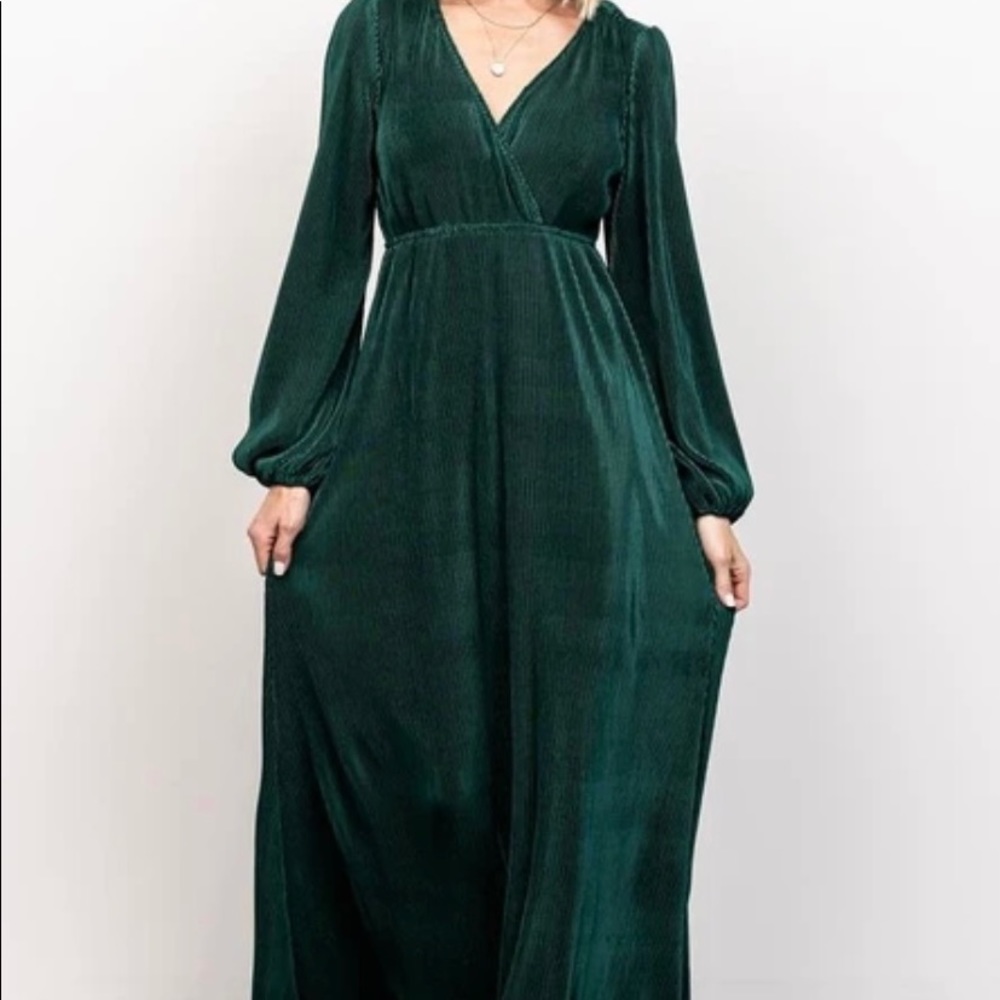 Baltic born Venus maxi dress Forest sz Small
